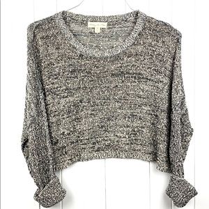 Staring at Stars Long Sleeve Crop Sweater.…